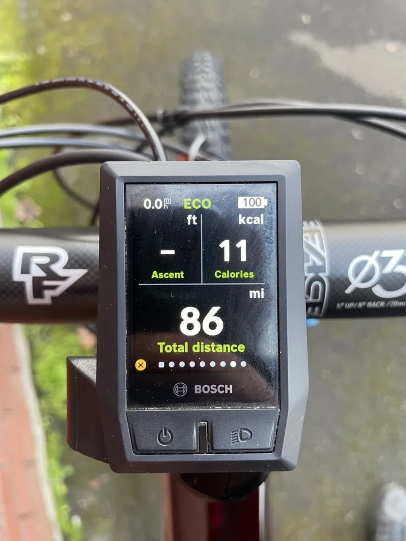 Ex Display Orbea Wild FS M-Team XL Electric Bike 2022 Red/Carbon-5